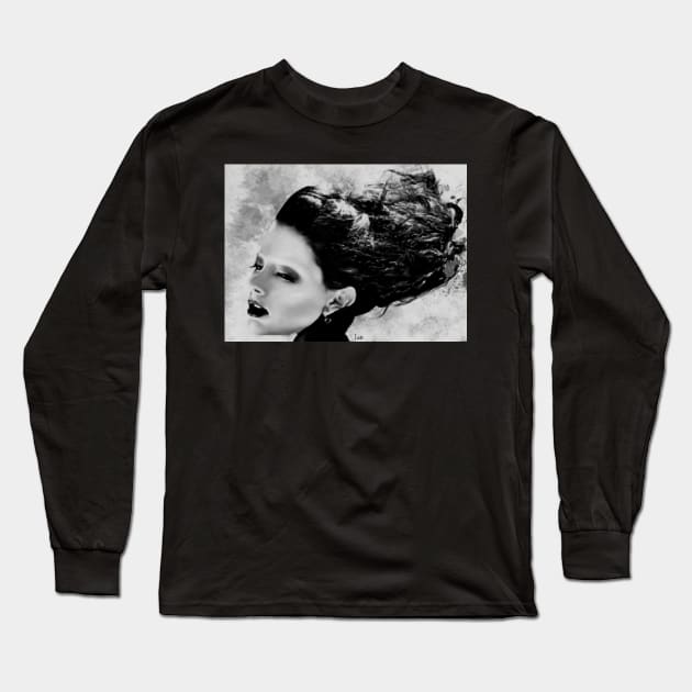 Yulina 2. Long Sleeve T-Shirt by I am001